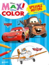 Planes-Cars. Speciale motori. Maxi supercolor. Ediz. a colori