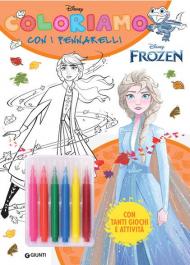 Frozen. Coloriamo con i pennarelli. Super album. Ediz. a colori. Con gadget