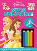 Princess. Super coloring. Con adesivi. Ediz. a colori. Con 8 matite colorate