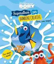 Superalbum per bambini creativi. Gioca, crea, scopri! Alla ricerca di Dory. Ediz. a colori. Ediz. a spirale