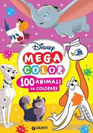 100 animali da colorare. Mega color Disney