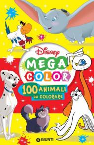 100 animali da colorare. Mega color Disney