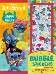 Lilo & Stitch. Storia e giochi. Bubble stickers. Con tanti adesivi morbidosi. Ediz. a colori. Con Adesivi