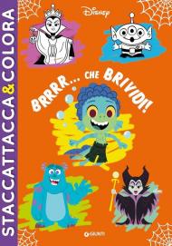 Brrr... che brividi! Disney. Staccattacca&colora. Con adesivi. Ediz. a colori