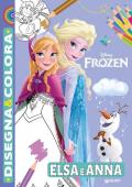 Elsa e Anna. Disney Frozen. Disegna & colora. Ediz. a colori