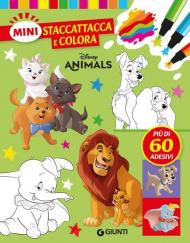 Disney animals. Mini staccattacca & colora. Con adesivi. Ediz. a colori