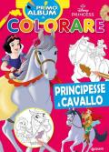 Principesse a cavallo. Primo album da colorare. Ediz. illustrata