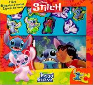 Stitch. Leggi e attacca. Ediz. a colori. Con 8 figurine a ventosa. Con tabellone