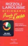 Pronto per l'uso. Dizionario italiano-tedesco, tedesco-italiano