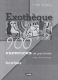 Exothéque 900. Corriges.