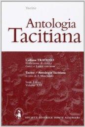 Antologia tacitiana. Per i Licei e gli Ist. magistrali