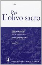 Per l'olivo sacro