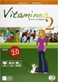Vitamines 2.0. Cahiers-Livre actif. Per la Scuola media. Con MultiROM. 2.