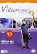 Vitamines 2.0. Cahiers-Livre actif. Per la Scuola media. Con MultiROM. 3.