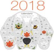 Cani coloring. Calendario da muro 2018