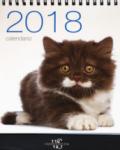 Calendario da tavolo 2018. Gatti