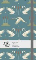 Agenda White Star 2021, 12 mesi Cigni - 15,5x9,5 cm