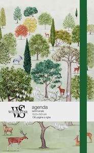 Agenda White Star 2021, 12 mesi Bosco incantato - 15,5x9,5 cm
