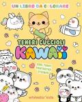 Teneri cuccioli kawaii. Un libro da colorare. Con adesivi. Ediz. illustrata