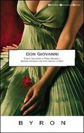 Don Giovanni. Testo inglese a fronte