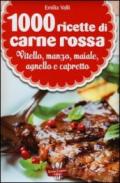 1000 ricette di carne rossa (eNewton Manuali e Guide)