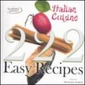 222 easy recipes. Italian cuisine