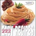 Italian cuisine. 222 easy recipes