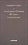 Introduzione al sistema del sapere. Il concetto e il tempo