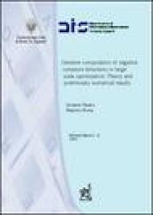 Iterative computation of negative curvative directions in large scale optimization: theory and preliminary numerical results