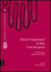 Filosofie «minoritarie» in Italia tra le due guerre. Atti del Convegno del Centro per la filosofia italiana (Maratea, ottobre 1985)