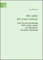 Alle radici del senso comune. Linee di una metodologia delle scienze umane nel naturalismo del primo Santayana