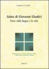 Salutz di Giovanni Giudici. Note sulla lingua e lo stile