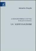 La derivazione nominale e aggettivale in italiano e in spagnolo. La suffissazione