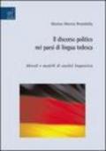 Il discorso politico nei paesi di lingua tedesca. Metodi e modelli di analisi linguistica