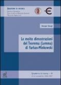 Le molte dimostrazioni del teorema (lemma) di Farkas-Minkowski