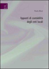 Appunti di contabilità degli enti locali