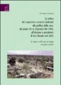 La critica dei campesinos cocaleros boliviani alla politica della coca, dal piano Por la dignidad! del 1998, all'elezione a presidente di Evo Morales nel 2005