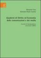 Quaderni di diritto ed economia delle comunicazioni e dei media: 3