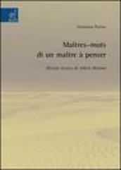 Maîtres-mots di un maître à penser. Piccolo lessico di Albert Memmi