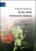Compendio ragionato di storia della letteratura italiana ad uso della scuola secondaria superiore: 1