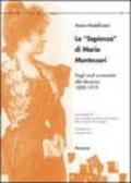 La «Sapienza» di Maria Montessori. Dagli studi universitari alla docenza 1890-1919