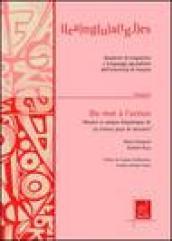 Du mot à l'action: histoire et analyse linguistique de la France pays de mission?