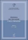 Psicologia dell'educazione e della formazione (2007). 2.