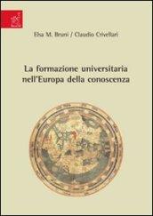 La formazione universitaria nell'Europa della conoscenza