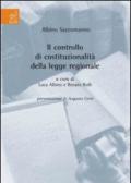 Il controllo di costituzionalità della legge regionale