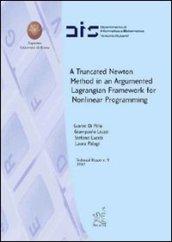 A truncated newton method in an argumented lagrangian framework for nonlinear programming