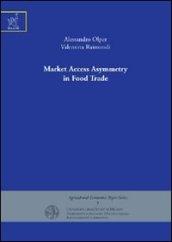 Market access asymmetry in food trade