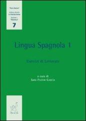 Lingua spagnola: 1