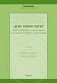 Quid animo satis? Studi di filosofia e scienze umane in onore del professor Luigi Gentile