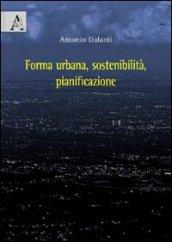 Forma urbana, sostenibilità, pianificazione